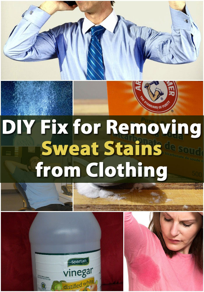 DIY Fix for Removing Sweat Stains from Clothing - DIY & Crafts