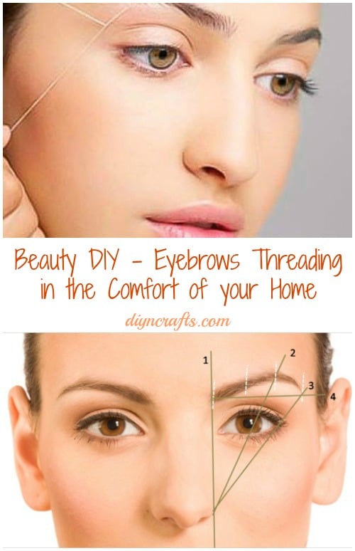 Beauty DIY - Eyebrows Threading in the Comfort of your ...