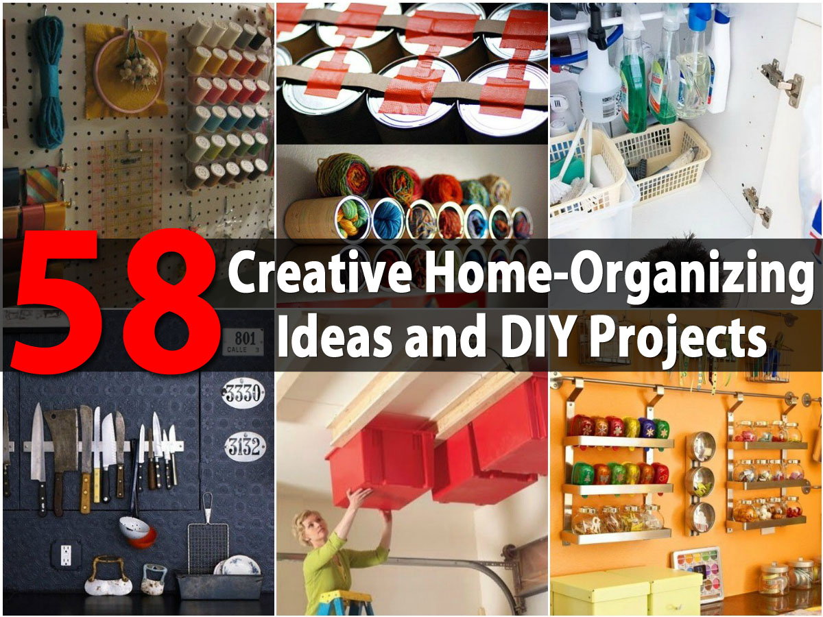 Top 58 Most Creative Home-Organizing Ideas and DIY Projects - Page 2 ...