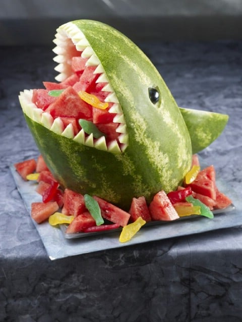 DIY Watermelon Shark DIY Watermelon Shark - 35 Summery DIY Projects And Activities For The Best Summer Ever