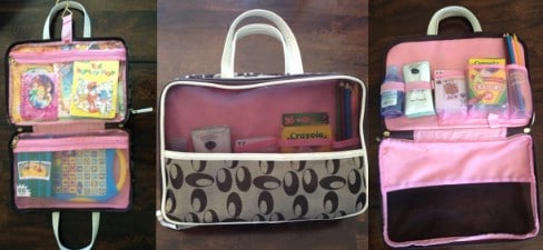 Use a Cheap Beauty Bag for Paperwork - 20 Easy DIY Ideas and Tips for a Perfectly Organized Car