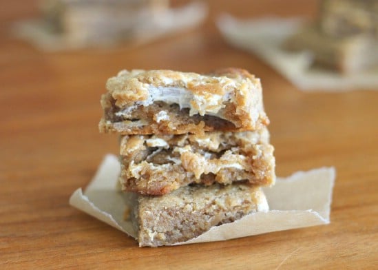 Fluffernutter Bars - 35 Surprisingly Easy One-Bowl Dessert Recipes