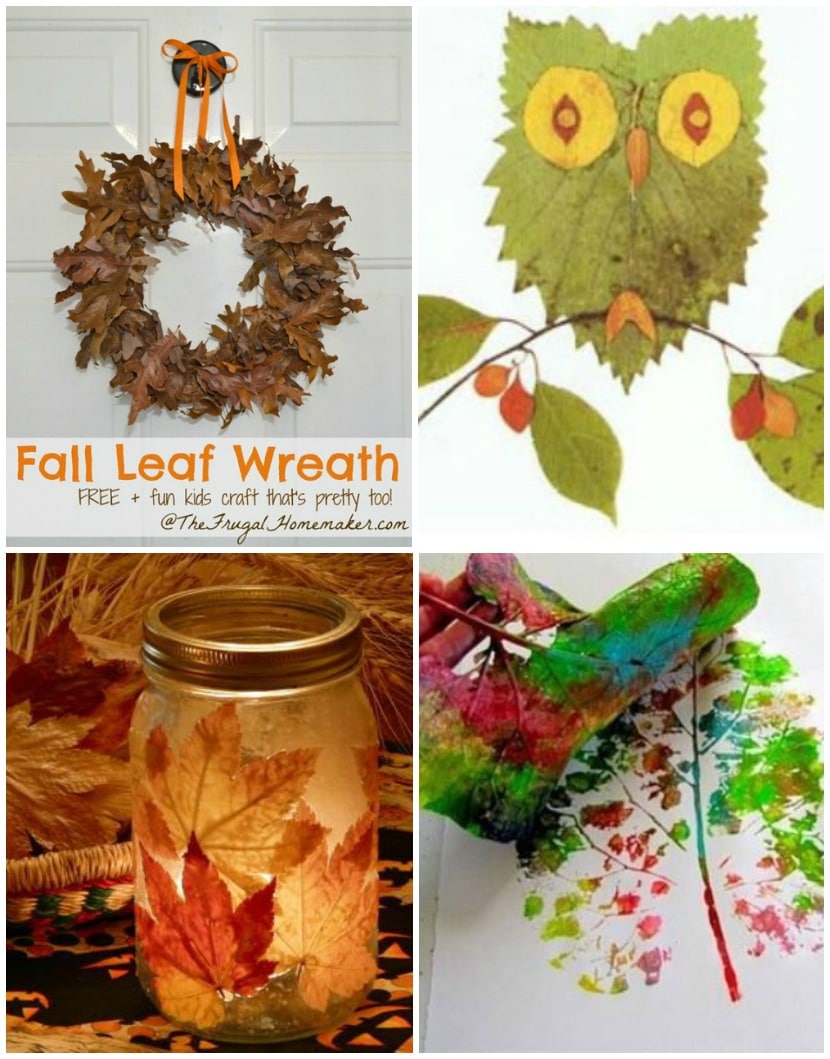 15 Fabulous Fall Leaf Crafts for Kids - DIY & Crafts
