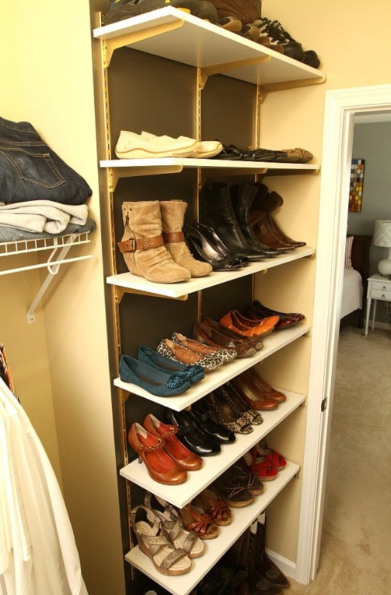 10 Clever and Easy Ways to Organize Your Shoes  DIY amp; Crafts