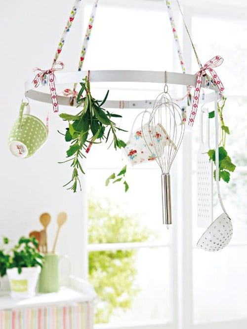 Make a Utensil or Herb Hanger - 20 of the Most Adorable DIY Kitchen Projects You’ve Ever Seen