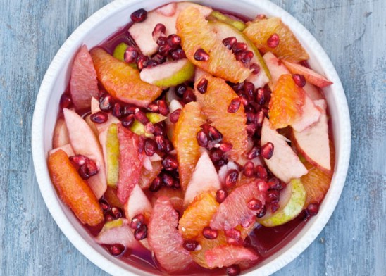 Apple, Pear and Pomegranate Salad