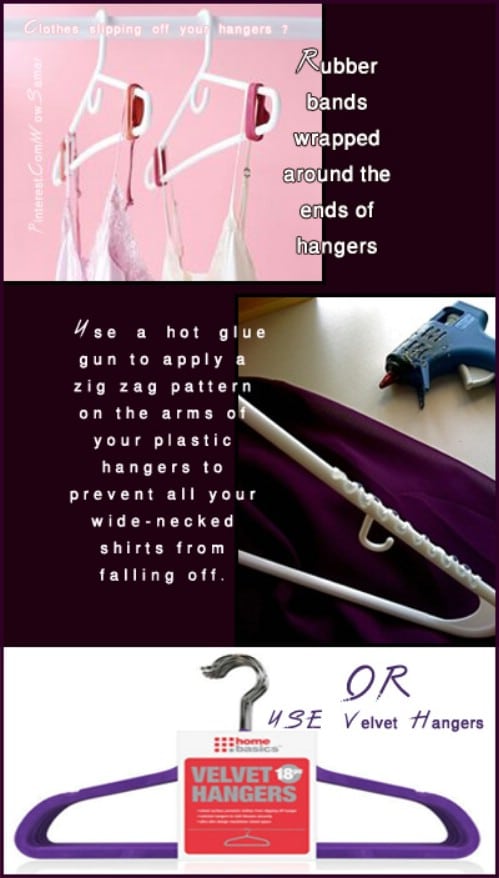 Rubber Band Remedy - 20 Creative Ways to Organize and Decorate with Hangers