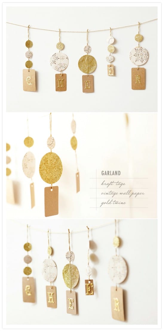 Decorative Garland - 28 Fun and Easy DIY New Year's Eve Party Ideas