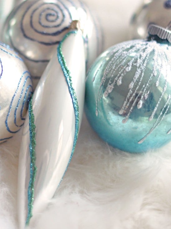 Glitter Pen Ornaments