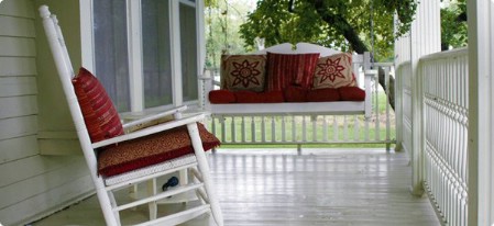 Add A Welcoming Seating Area - 150 Remarkable Projects and Ideas to Improve Your Home's Curb Appeal