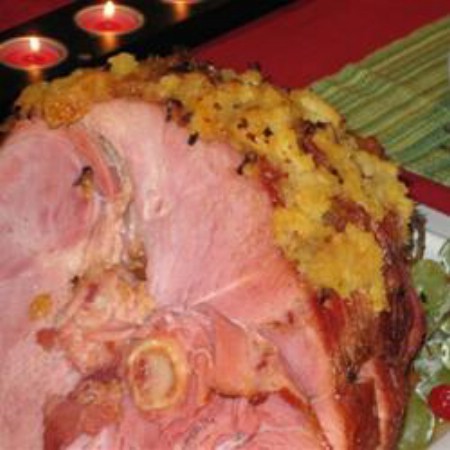 Ham with Honey and Brown Sugar Glaze