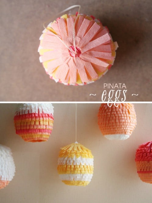 Egg PiÃ±atas - 80 Fabulous Easter Decorations You Can Make Yourself