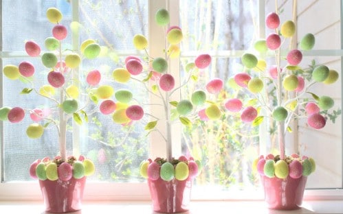 Egg Trees - 80 Fabulous Easter Decorations You Can Make Yourself