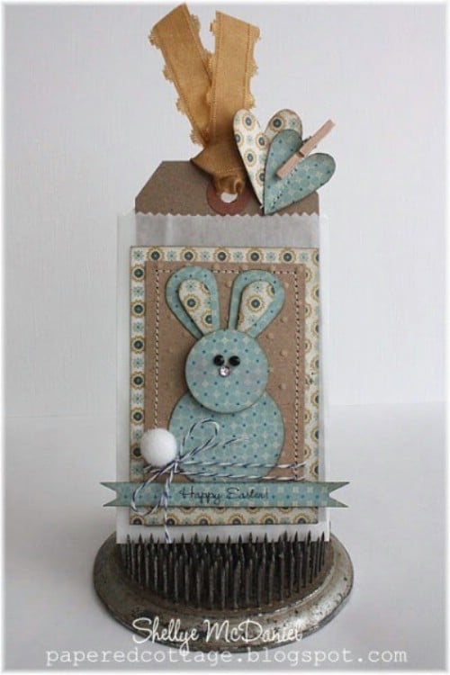 Happy Easter Tags - 80 Fabulous Easter Decorations You Can Make Yourself