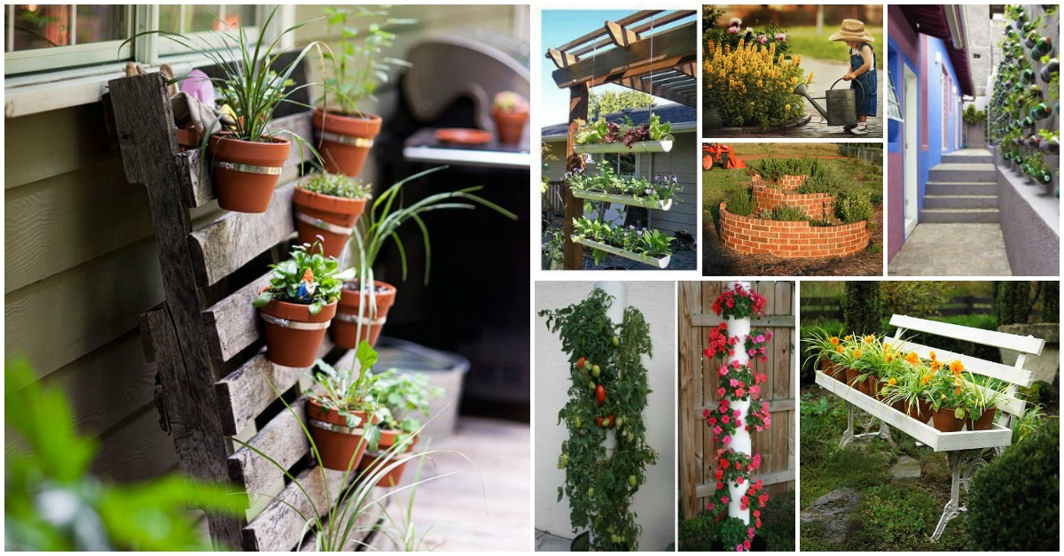 40 Genius Space-Savvy Small Garden Ideas and Solutions ...