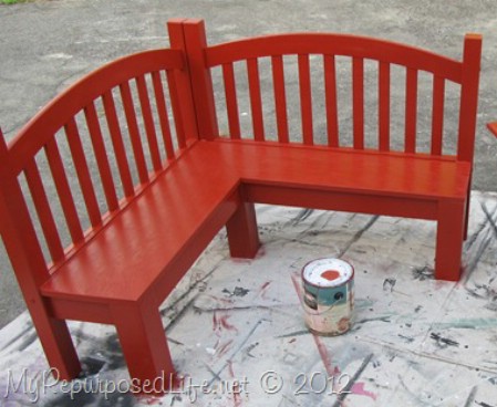 Turn A Broken Bed Into A Bench