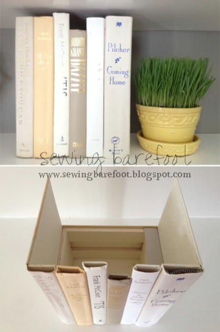 Create Storage From Torn Books