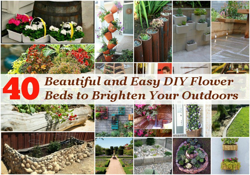 40 Beautiful and Easy DIY Flower Beds to Brighten Your Outdoors Page