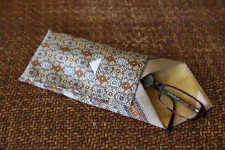 Necktie Eyeglasses Case