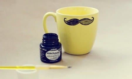 Mustache Mug