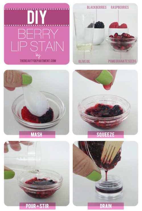 DIY Summer Lip Stain