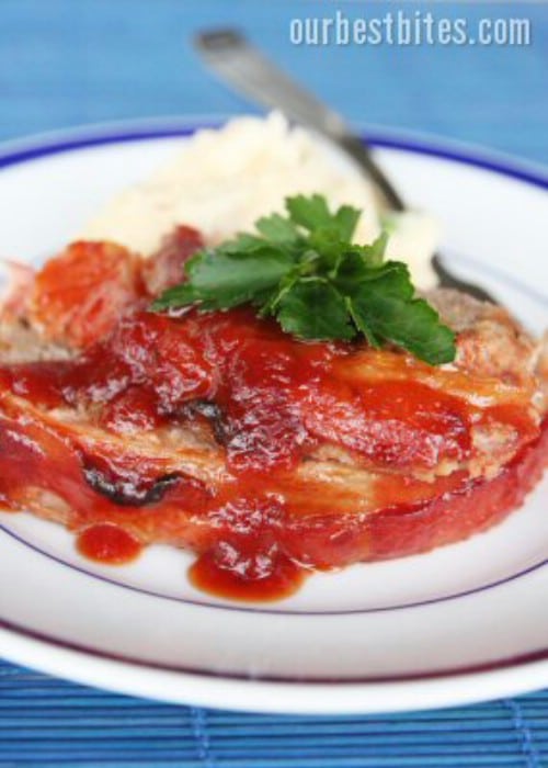 Glazed Bacon Wrapped Meatloaf