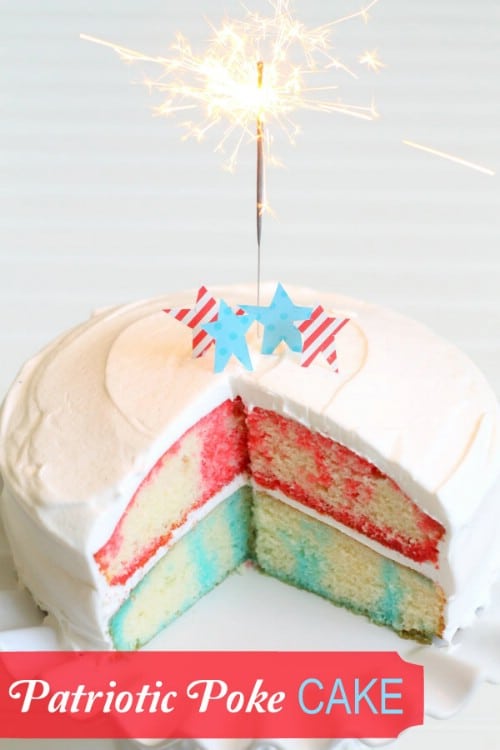 Patriotic Poke Cake