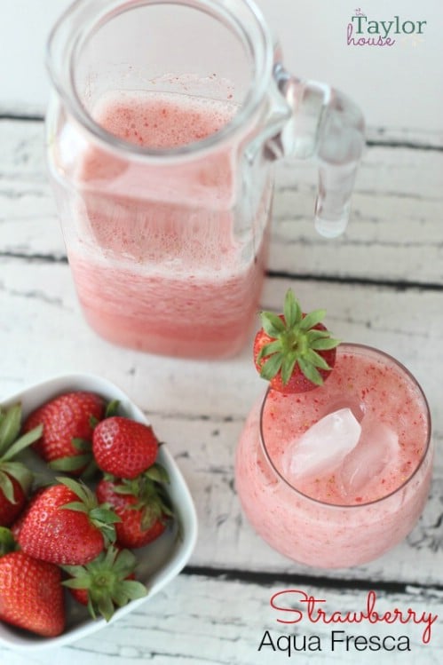 Strawberry Aqua Fresca