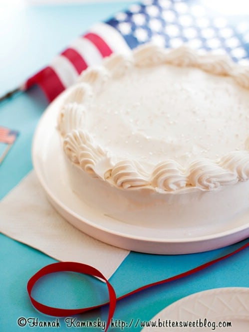 Patriotic Ice Cream Cake