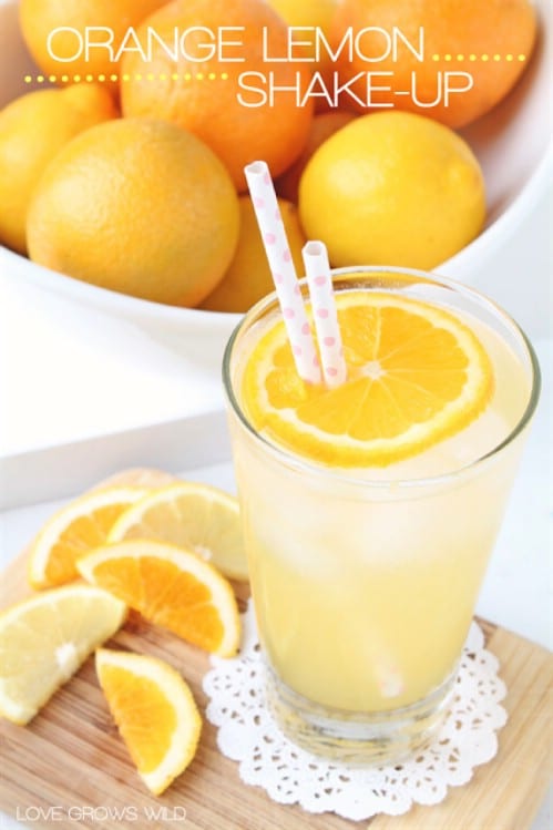 Lemony Orange Shakeup