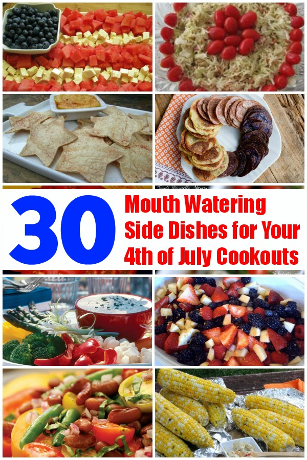 30 Mouth Watering Side Dishes For Your 4th Of July Cookouts DIY Crafts