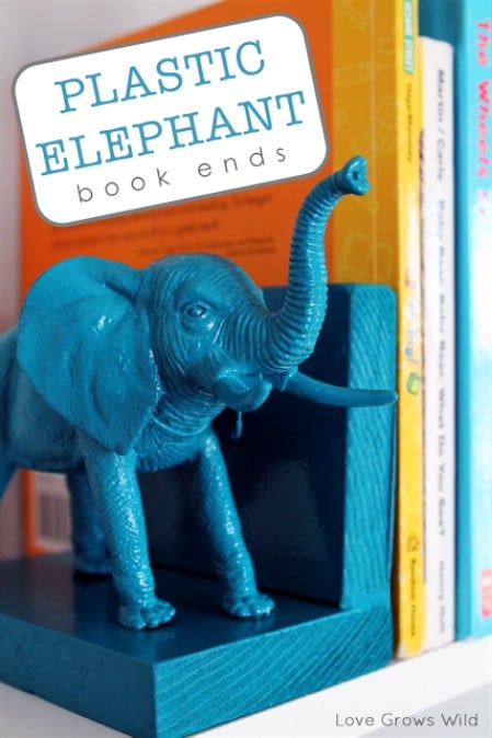 Zoo Animal Bookends