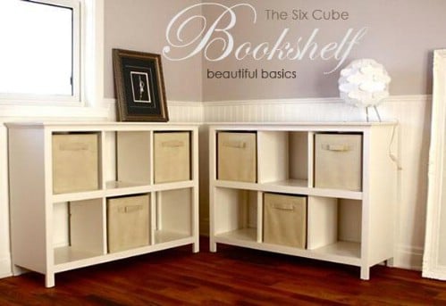 DIY Cube Storage Bookcase