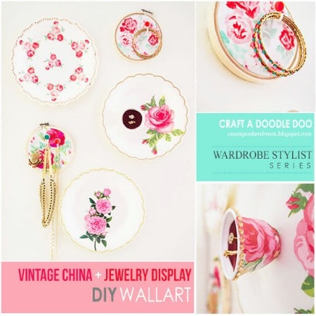 Vintage China Jewelry Display