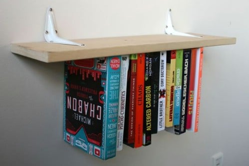 Upside Down Bookshelves