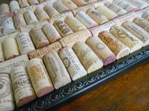 Wine Cork Serving Tray