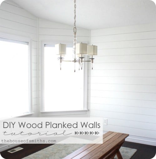 White Plank Wall