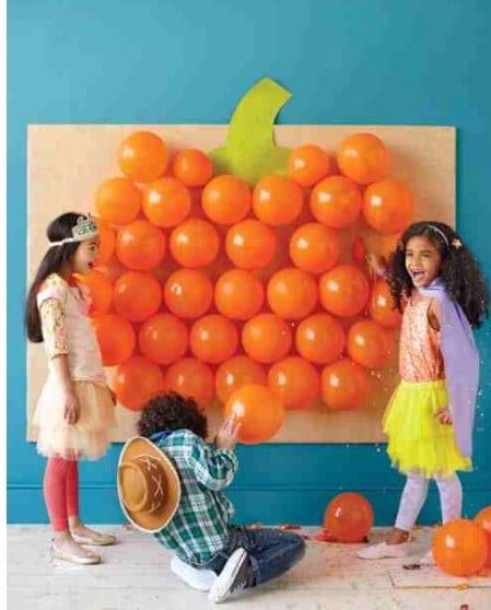 Pumpkin Balloon Game