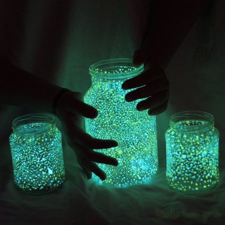 Jars to Light Up a House of Horrors