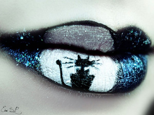 14 Genius DIY Halloween Lip Art Makeup Ideas