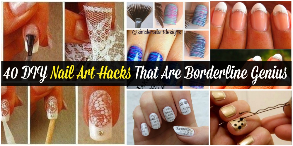 3. 40 DIY Nail Art Hacks That Are Borderline Genius - wide 7
