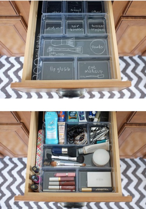 Get your dresser drawer organized.