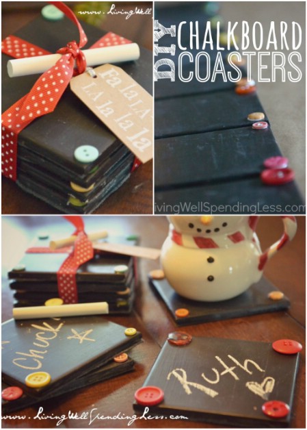Chalkboard Coasters