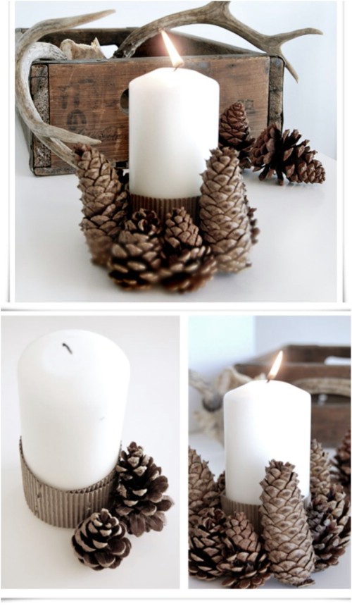 Crafty Candle Holder