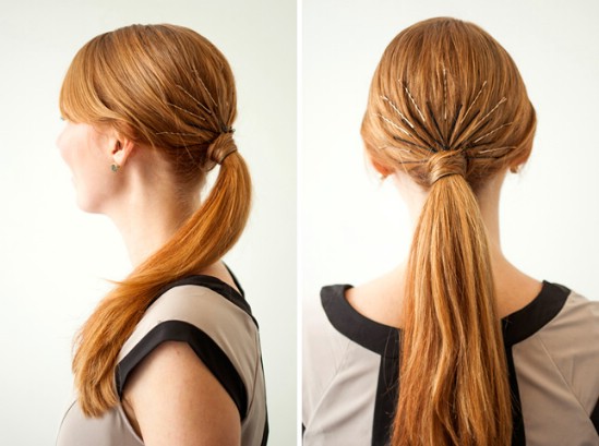Starburst - 21 Unexpectedly Stylish Ways to Wear Bobby Pins