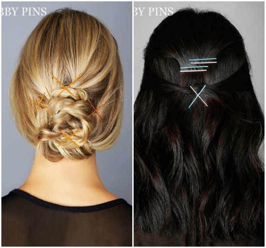 'X' Marks the Spot - 21 Unexpectedly Stylish Ways to Wear Bobby Pins