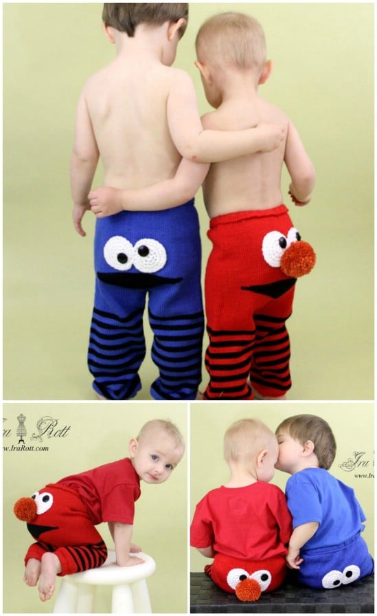 Knit These Adorable Monster Pants for Your Favorite Little Monster
