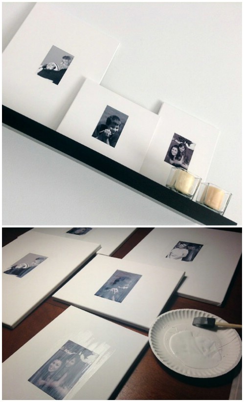 Canvas Frames - 20 Cleverly Creative Ways to Display Your Cherished Photos