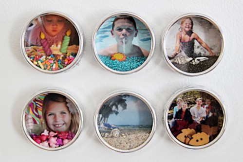 Shadowbox Magnets - 20 Cleverly Creative Ways to Display Your Cherished Photos