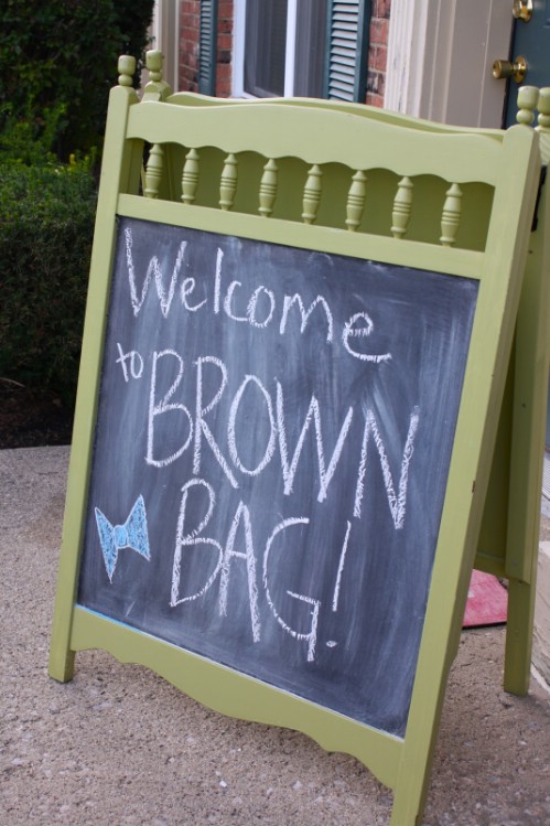 Black Board Easel - 20 Delightfully Creative and Functional Ways to Repurpose Old Cribs